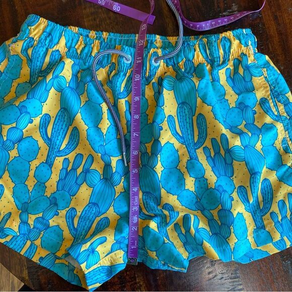 Men's Boardies Swim Trunks Size small cactus print lined - Picture 11 of 12